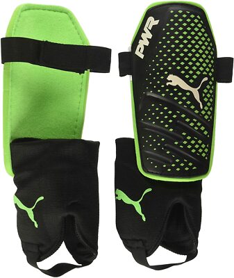 PUMA EvoPower 3.3 Kinder  Schienbeinschoner, Green Gecko Black White, L /175 cm