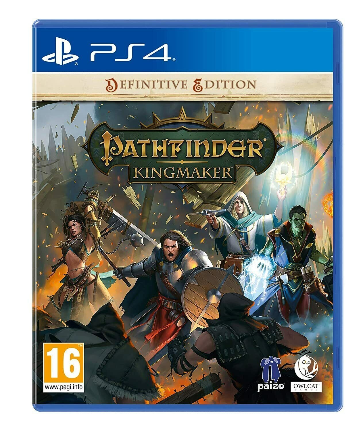 Pathfinder Kingmaker Definitive Edition PS4 EXCELLENT