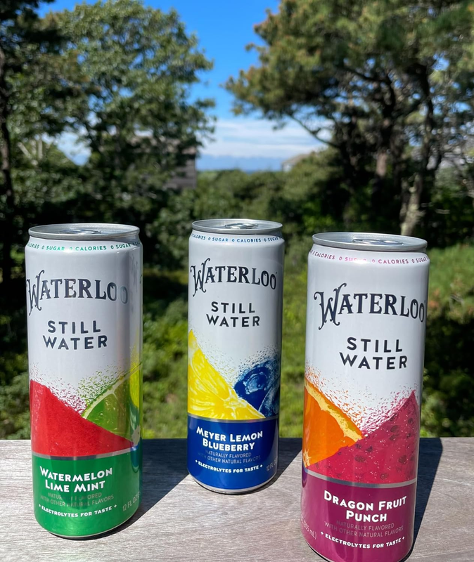Waterloo Still Water, Meyer Lemon Blueberry | Naturally Flavored Purified Water