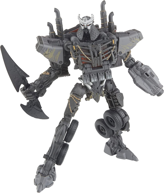 Transformers Toys Studio Series Leader Class 101 Scourge Toy, 8.5-Inch, Action F