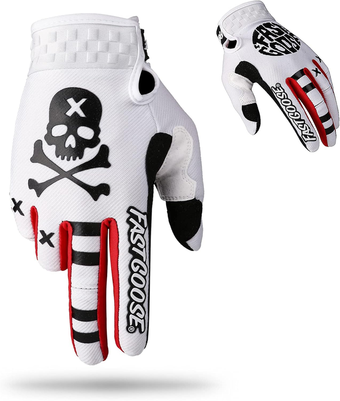 Dirt Bike Motorcycle Gloves - Motocross, Motorbike & ATV off Road Racing Sports 