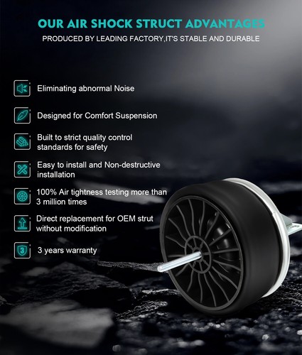 4Pcs For Kenworth Goodyear Air Suspension Spring Bags 1R11-221 W01-358-9622 New