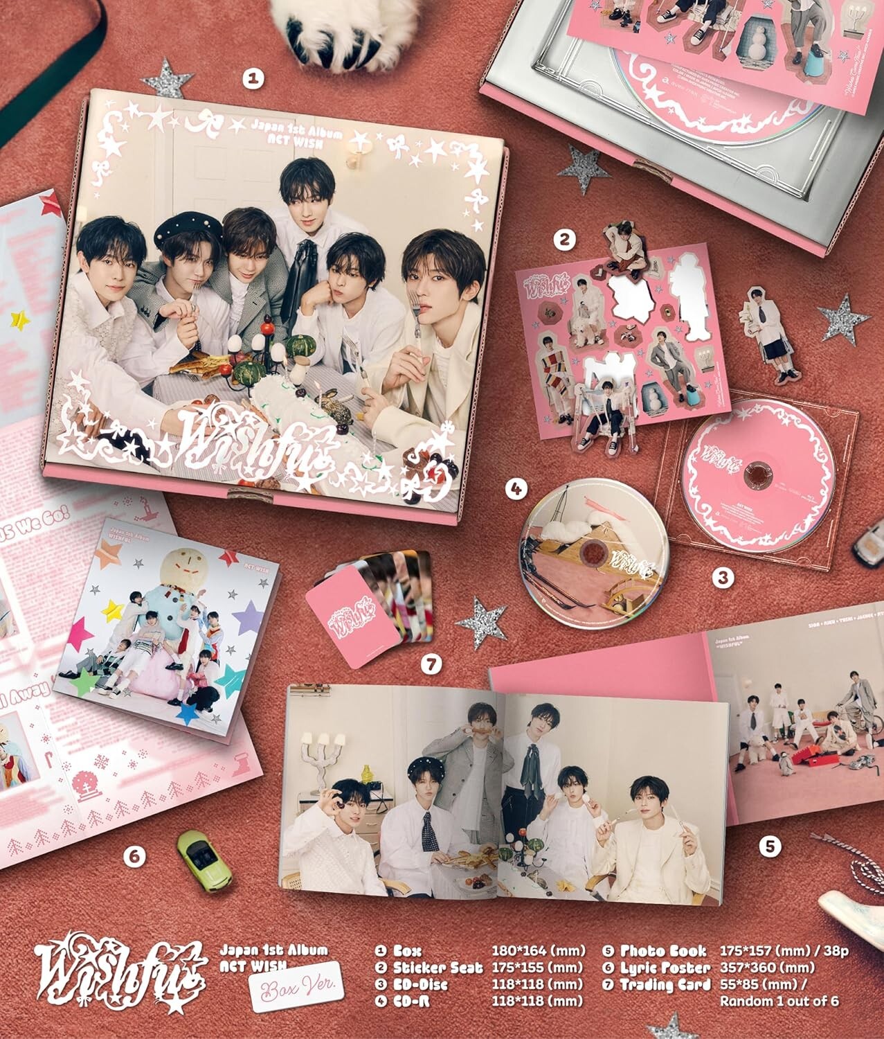 ♡ nct wish wishful NCT Wish - Wishful - Regular Edition - incl. Trading Card