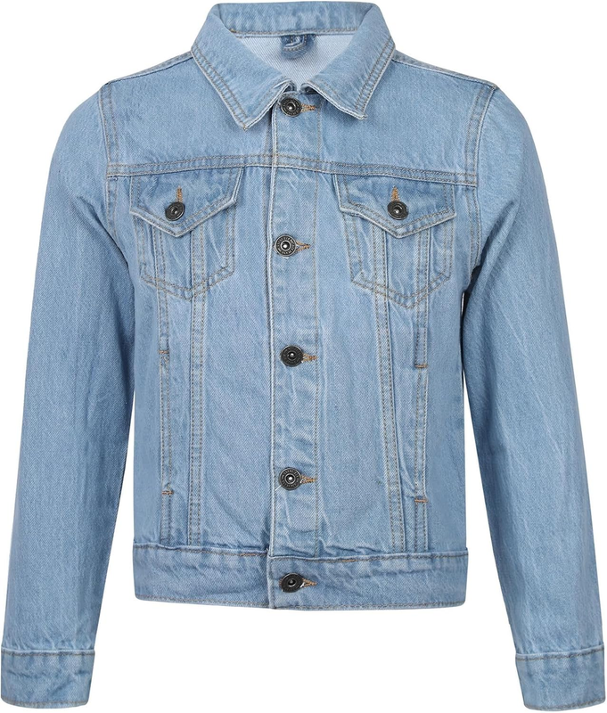 Kids Boys Jacket Kids Denim Style Stylish Fashion Trendy Coat New Age 3-16 Years