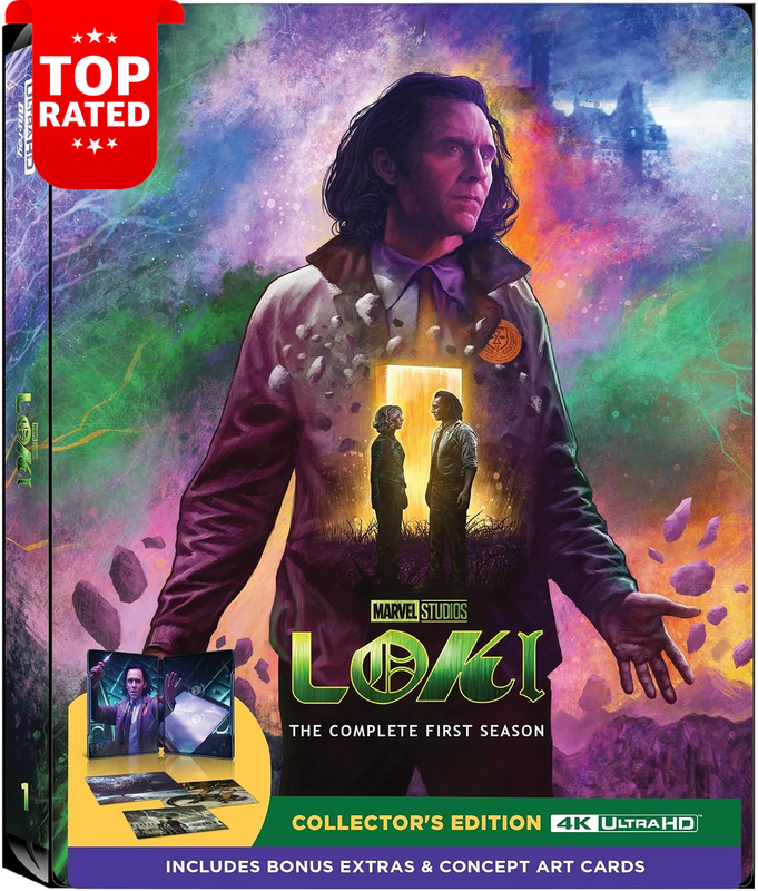 Loki Complete First Season Steelbook Blu-ray Collectors Edition