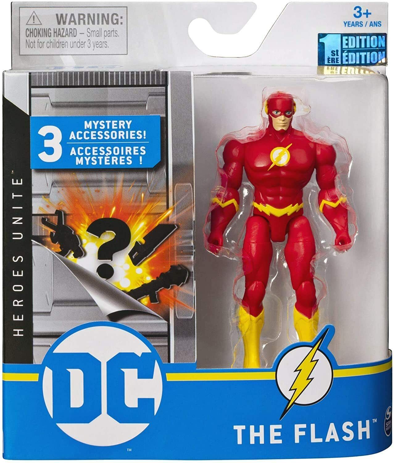 DC Comics - The Flash 4 inch figure - 1st Edition by Spin Master DC Comics - The Flash 4 inch figure - 1st Edition by Spin Master