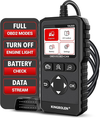 OBD2 Scanner, Car Code Reader, with Voltage Test, Diagnostic Tool, YA200, New