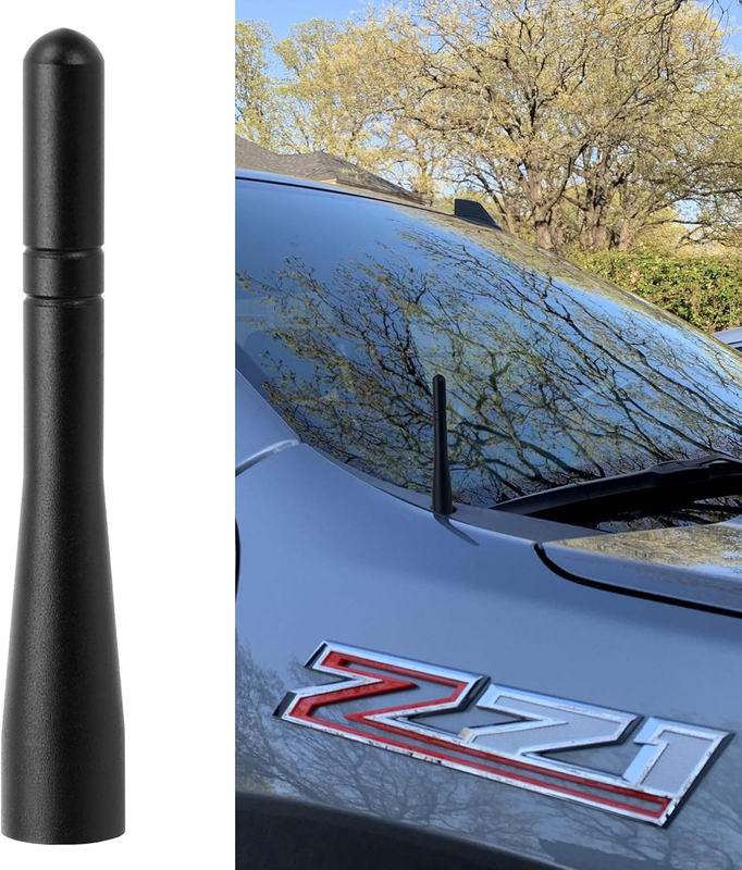 Vehicle Short Antenna Mast Car Truck Antenna Replacement for Heavy Duty Truck Mi