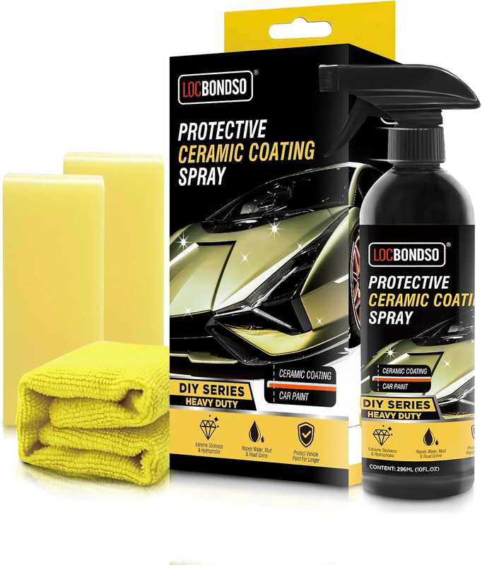 Ceramic Coating Spray for Cars - Shiny Car Stuff, Hydrophobic ...