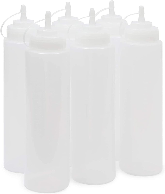 For Sauces Liquids Ketchup, 32 Oz Clear