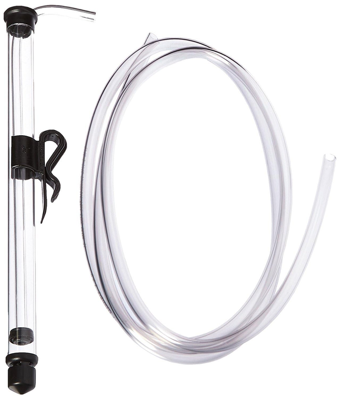Auto Siphon Mini with 6 Ft of Food Safe Tubing & Clamp - Easy Home Brewing, Wine