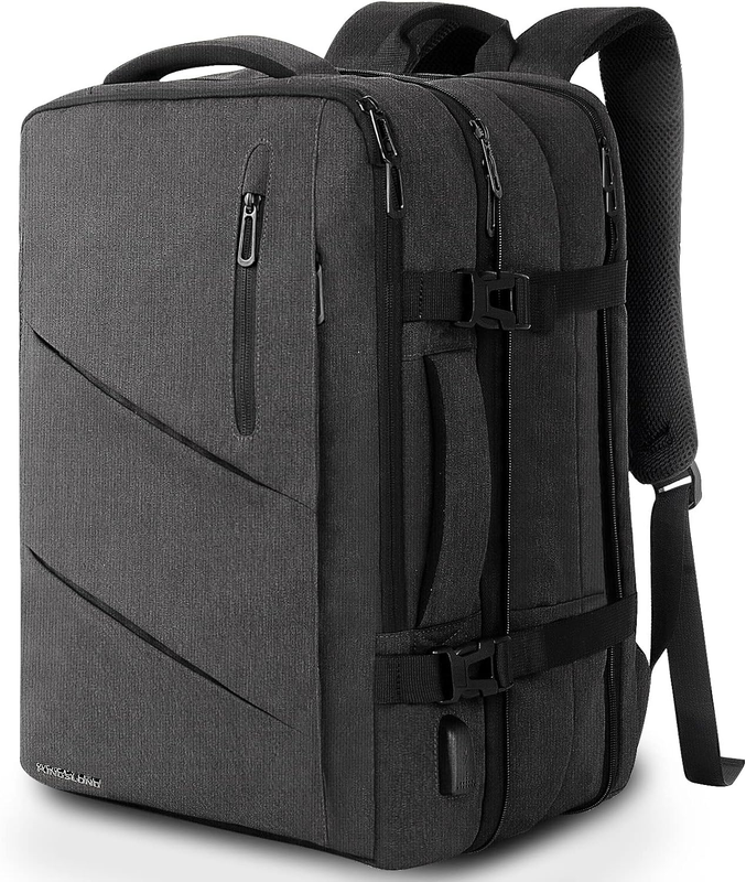 Large 40L Travel Backpack Carry on Luggage,Expandable Water-