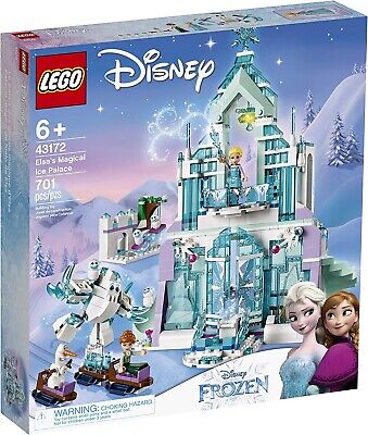 Lego 43172 Disney Frozen Elsa's Magical Ice Palace 701 pieces building set NEW!