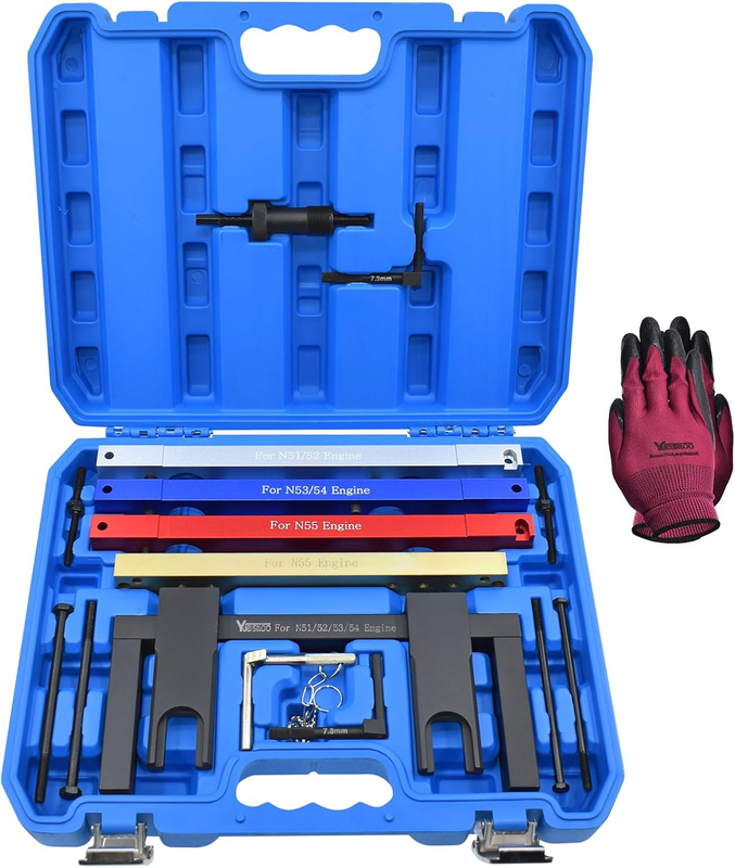 Master Engine Timing Camshaft Tool Kit for BMW 2.5 3.0 N51 N52 N53 N54 N55 S55