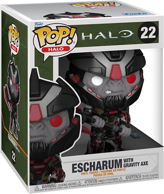 Funko Pop! Super : Halo Infinite - Escharum with Axe Figurine 22