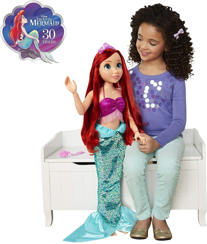 Disney The Little Mermaid 30 Year Anniversary My Size Playdate Ariel 32" Doll