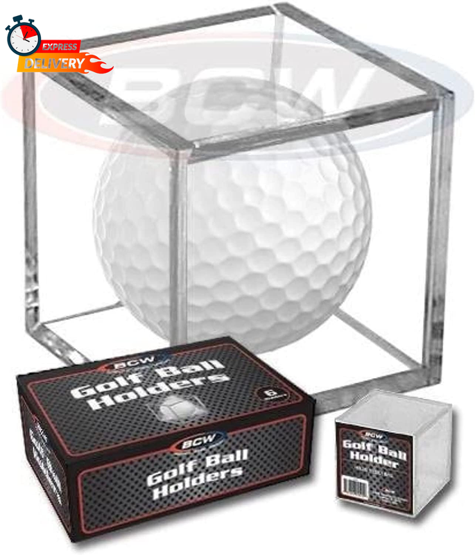 Golf Ball Square - Holder & Display Case (Box of 6 Cubes)
