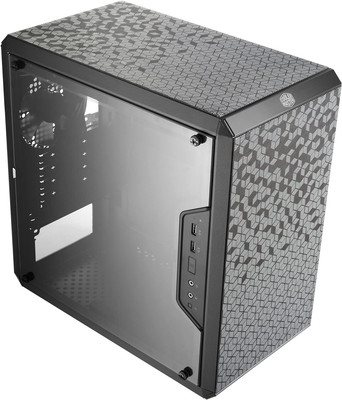 Masterbox Q300L Micro-Atx Tower with Magnetic Design Dust Filter, Transparent A