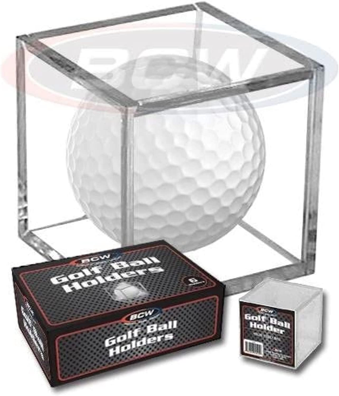 Ball Square - Holder & Display Case Box Of 6 Cubes  , New