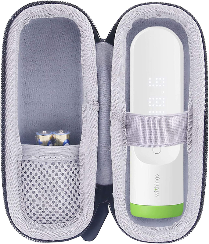 Hard Carrying Case for Withings Thermo – Smart Temporal Thermometer (CASE ONLY)