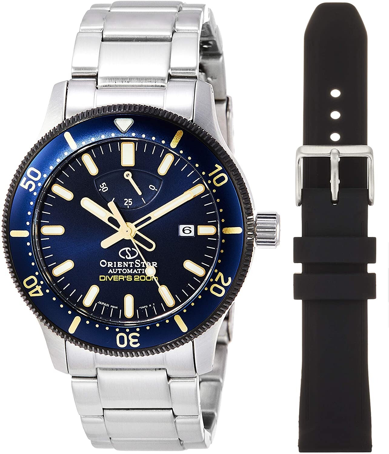Pre-owned Orient Star Diver Automatic Limited Edition Au0304l Blue Dial Made In Japan