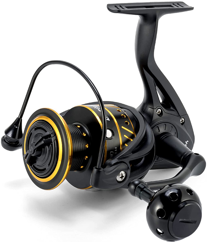 Dr.Fish Saltwater Spinning Reel Carbon Fiber Drag 25Lb Max 9+1 Stainless Steel B