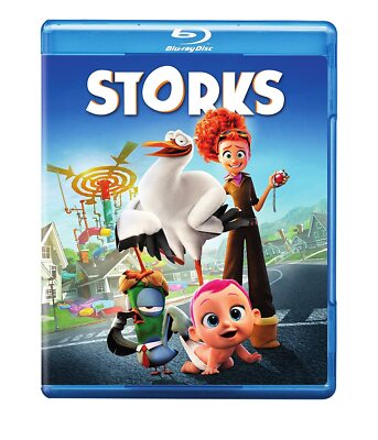Storks (BLU-RAY) -  Andy Samberg- You Can CHOOSE WITH OR WITHOUT A CASE