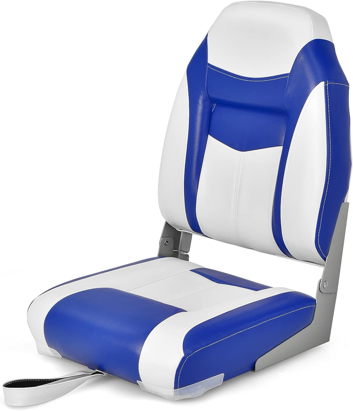 Back Boat Seats Low High  Folding with Stainless Steel Screws & Aluminum Hinges