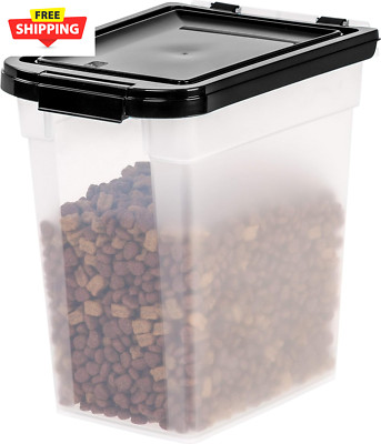 USA Weatherpro Airtight Pet Food Storage Container, up to 10 Lbs, for Dog Cat Bi