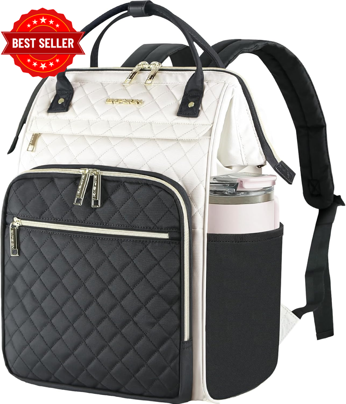 15.6-17.3 Inch Laptop Backpack for Women Men Waterproof Back Pack with RFID Bloc