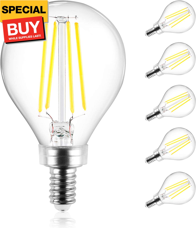 60 Watt Equivalent, 550 Lumens, Daylight White 50