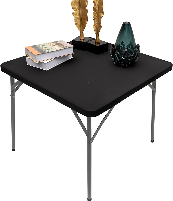 Black Cocktail Topper Spandex Stretchable Table Top Ta