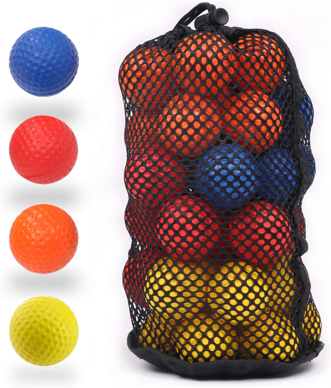 S，soft Foam Golf Balls For Indoor Or Backyard Training