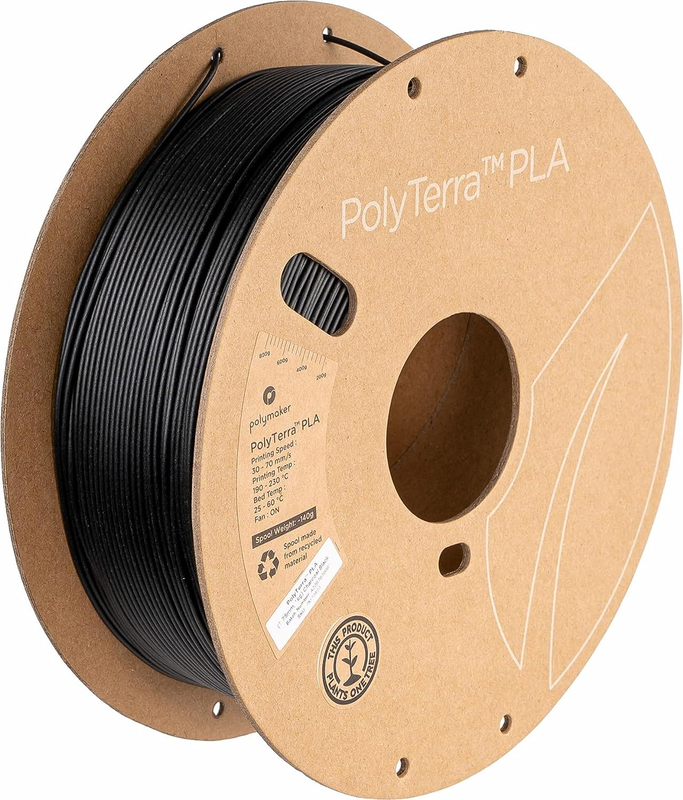 Polymaker Polyterra PLA Charcoal Black - 1.75Mm - 1Kg