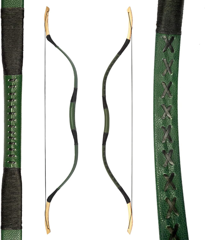 AF Archery Fiberglass Bow Traditional Recurve Longbow Horse 