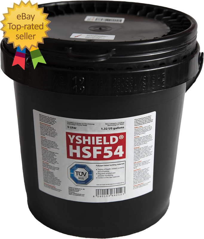 Shielding Solutions EMF Shielding Paint YSHIELD HSF54 5 Liter