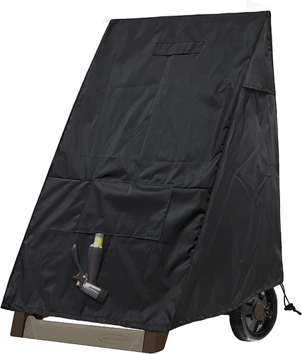 Aaaspark Garden Hose Reel Cover, Hose Cart Protector, Water, Dust and Sun Cover