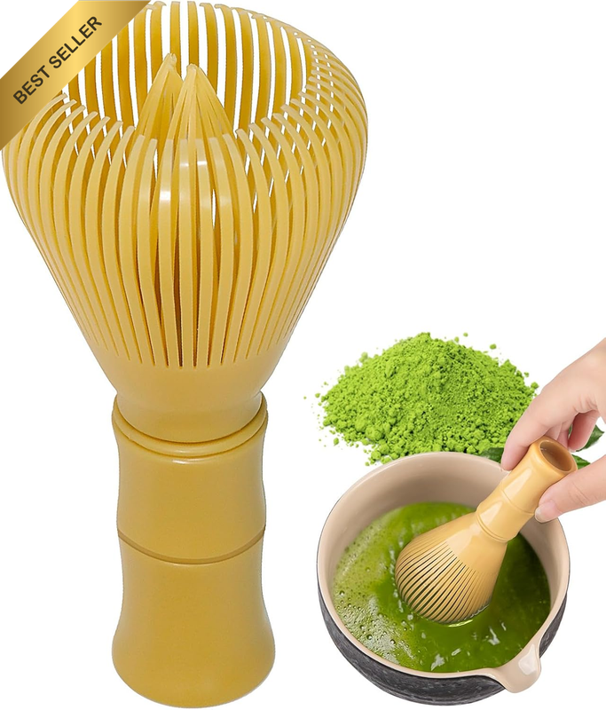 Matcha Whisk,Reusable PP Resin Matcha Whisks, Easy to Clean, Not Prone to Mold G