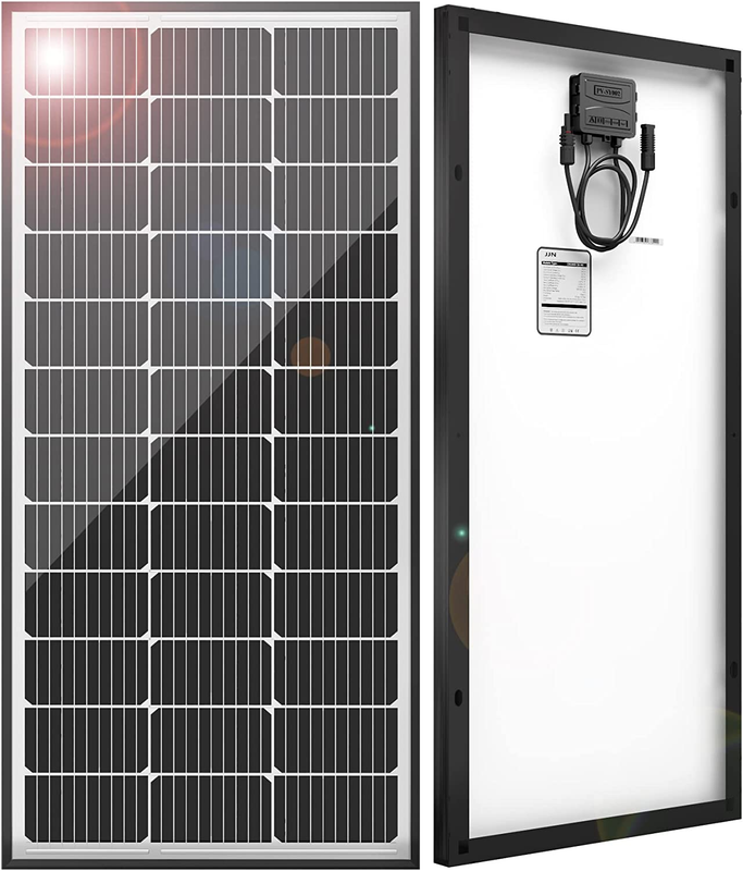 12v 100 Watt Monocrystalline Solar Panel High Efficiency Solar