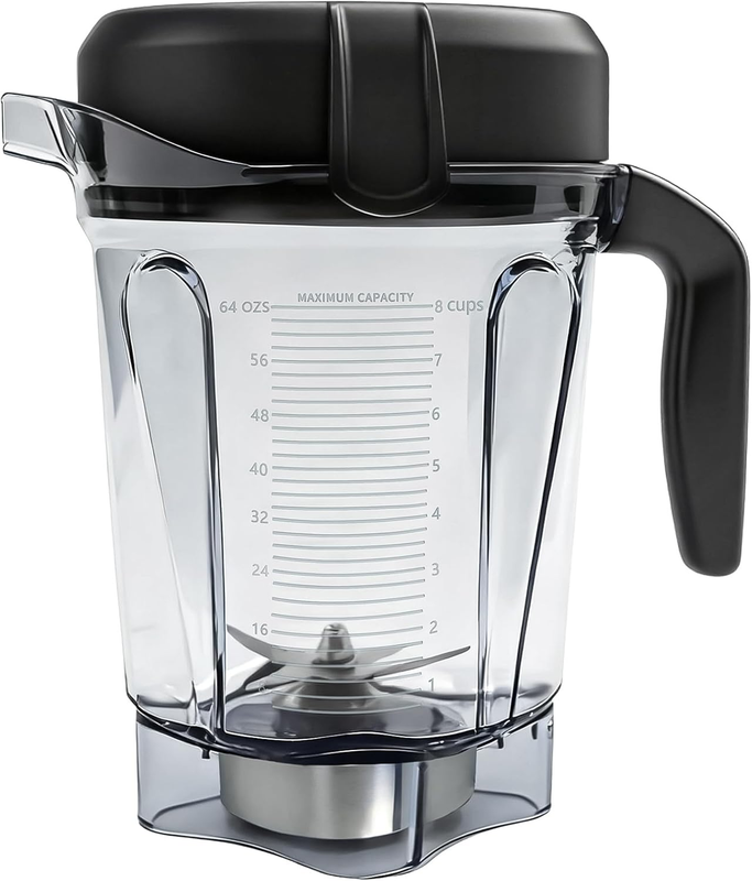 64Oz Low-Profile Blender Pitcher Container for Vitamix 5200 750 7500 E310