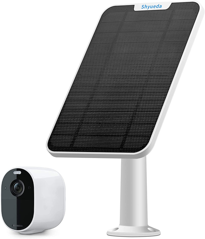 [Updated Version] 4W Solar Panel Charging Compatible with Arlo Essential Spotlig
