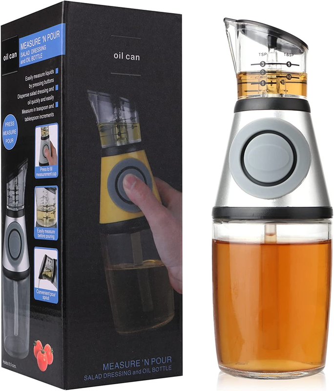 Oil Dispenser Bottle for Kitchen,Olive Oil Dispenser,Superior Glass Oil
