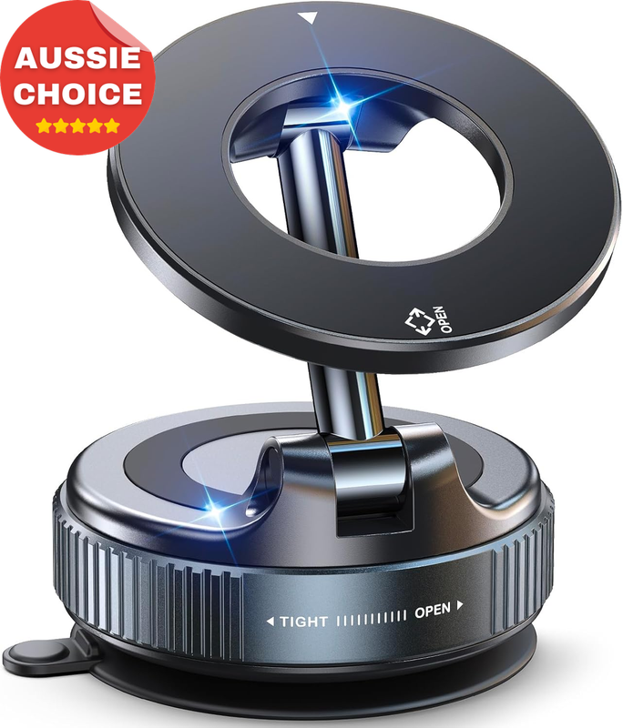 Magnetic Car Phone Mount Magsafe 360° Adjustable Holder iPhone 17 16 15 14 13 12