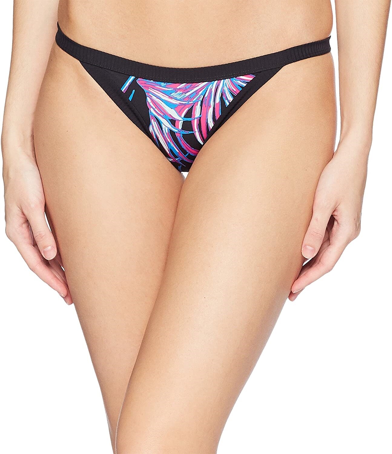 Hurley Women's Swimwear Koko Cheeky Surf Bottom Black Size Small 167028