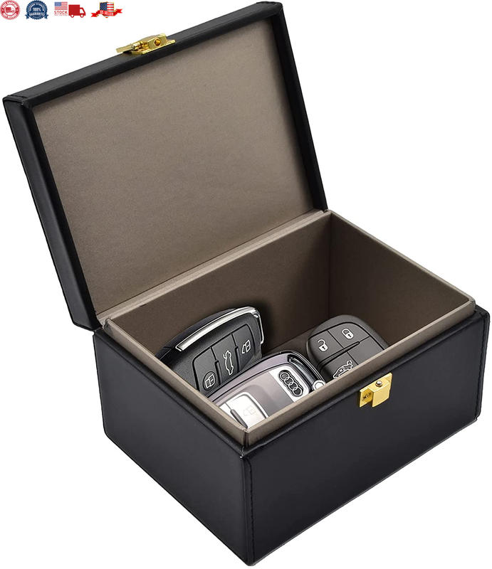 Secure Your Car from Thieves Faraday Box Key Fob Protector & RFID Signal Blocker