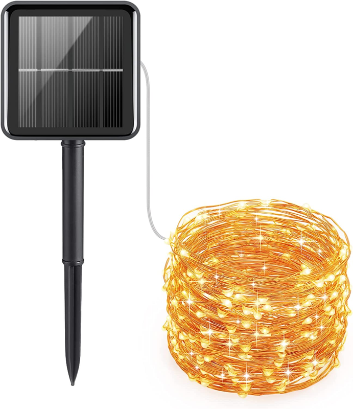 Outdoor, 39feet 120 Led Copper Wire Light, 8