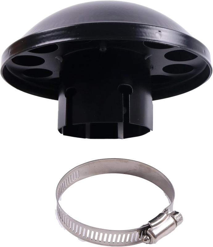 Air Cleaner Rain Cap 2-1/2 Inch for Zero Turn Mowers Tractors Generators