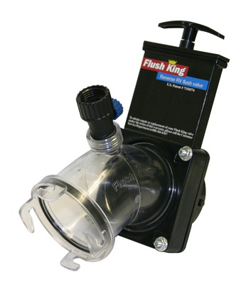F02 4350    Valterra Flush King 45 Degree Reverse Flush Valve Attachment For