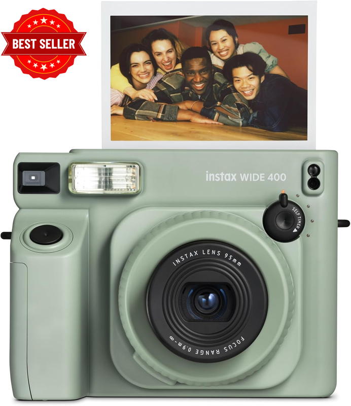 Fujifilm Wide 400 Instant Camera Green