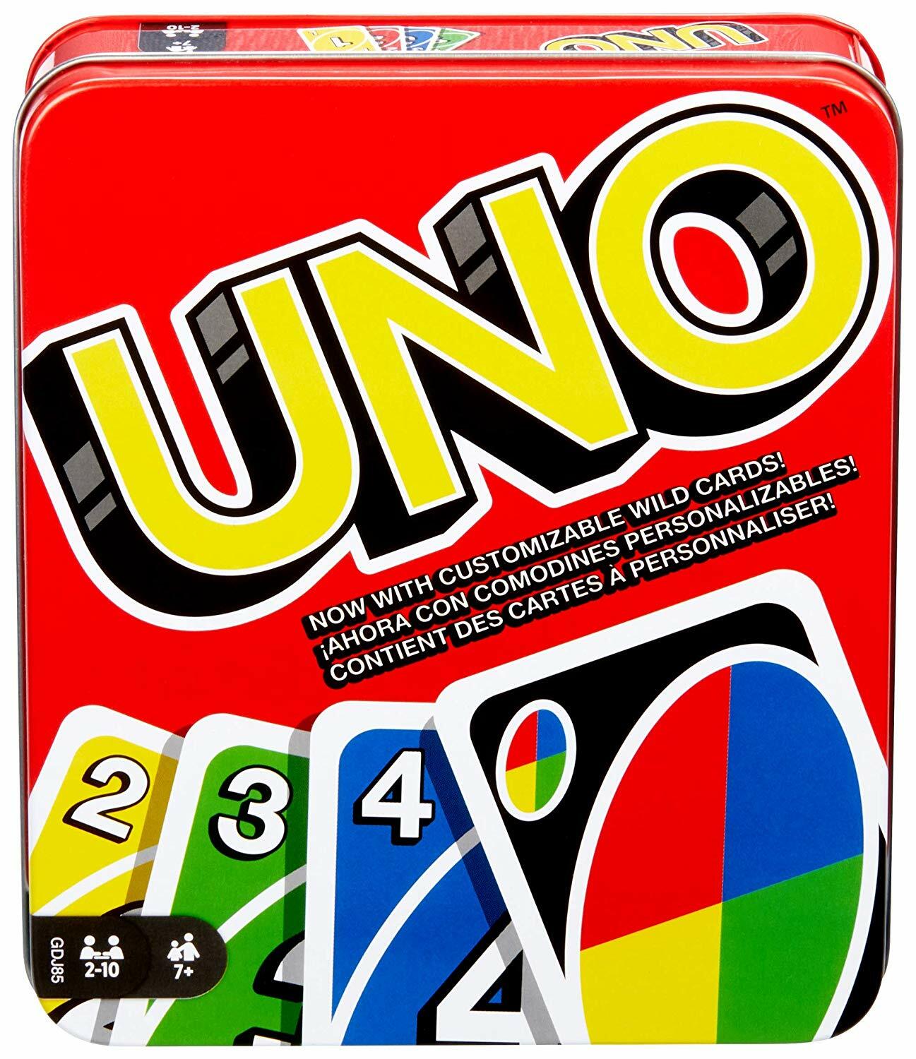 【希少・未使用】UNO Collector's Edition NEW Mattel Games UNO: Classic (Collector's Tin Box Edition